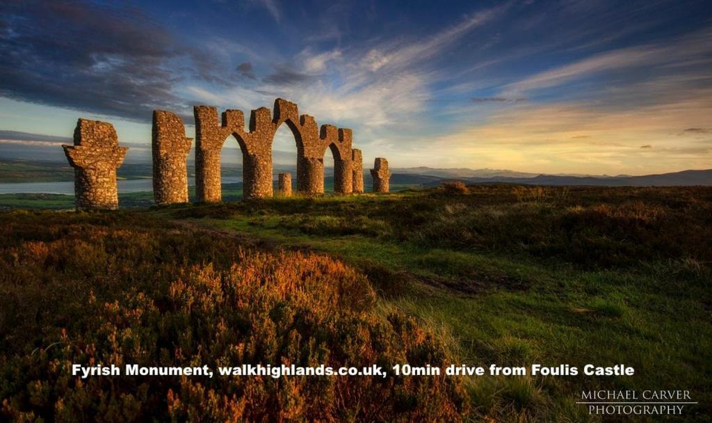 Foulis Castle Gate Lodge Evanton 外观 照片